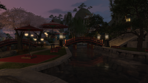 Shirogane at night - raw