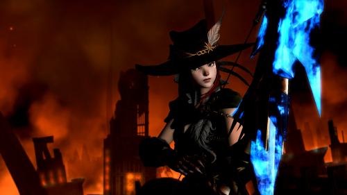 Bard action battle stance closeup (Talim Sharpshooter)