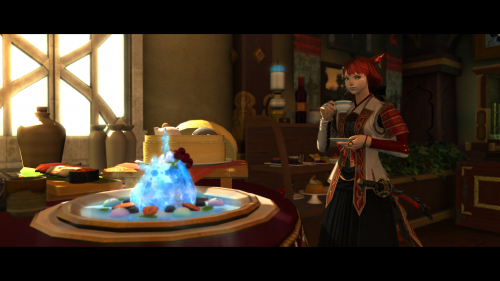 Tasting before serving