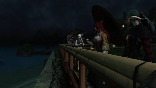 Enjoying the view in Shirogane (Talim RealPlus)